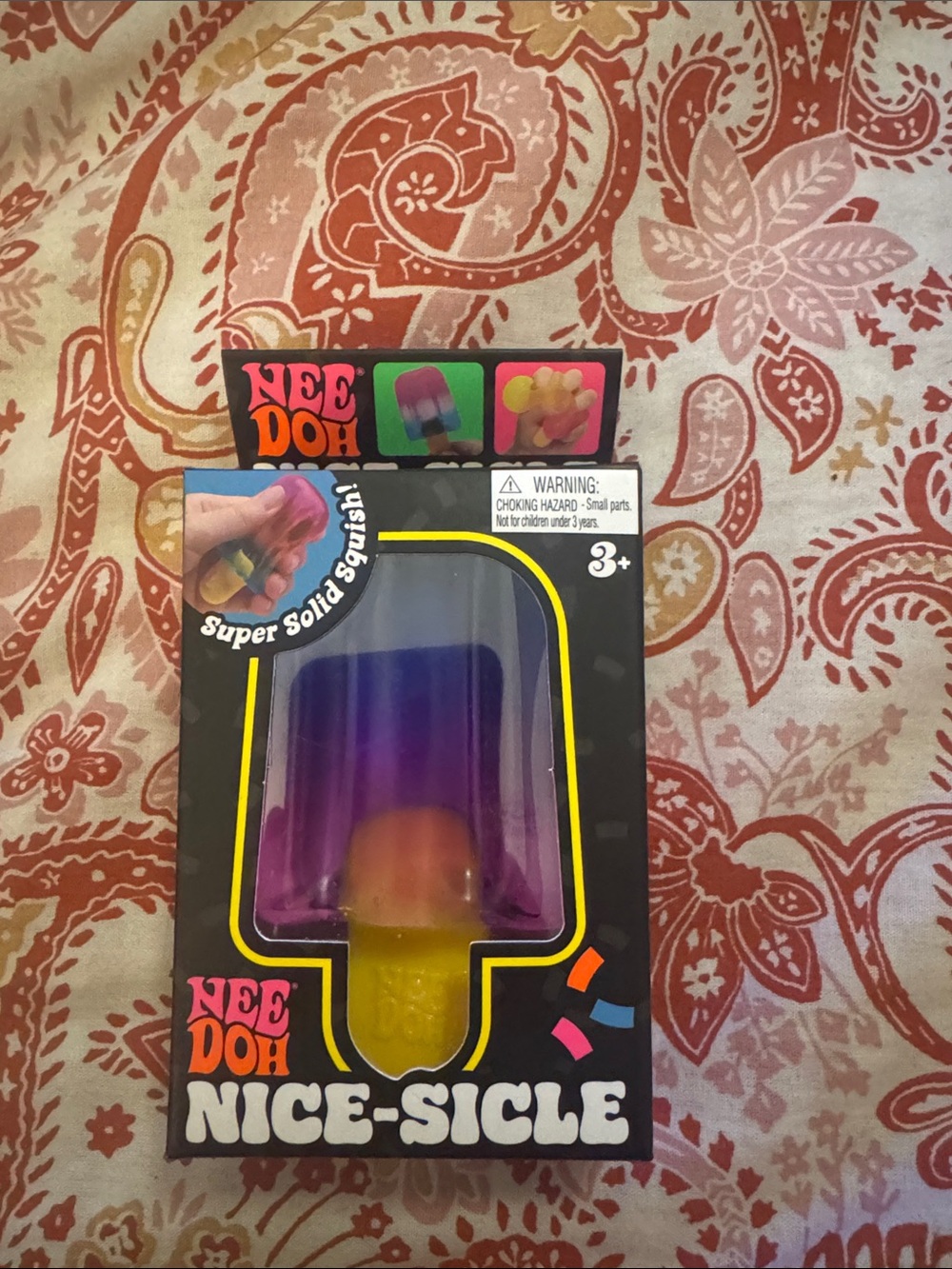 Nee doh Nice-Sicle Super Solid Squish Toy - Multicolor